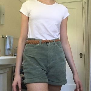 Braided Faux Leather Belt